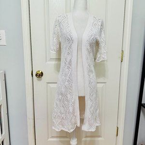 BELLDINI KNIT CARDIGAN LONG SWEATER